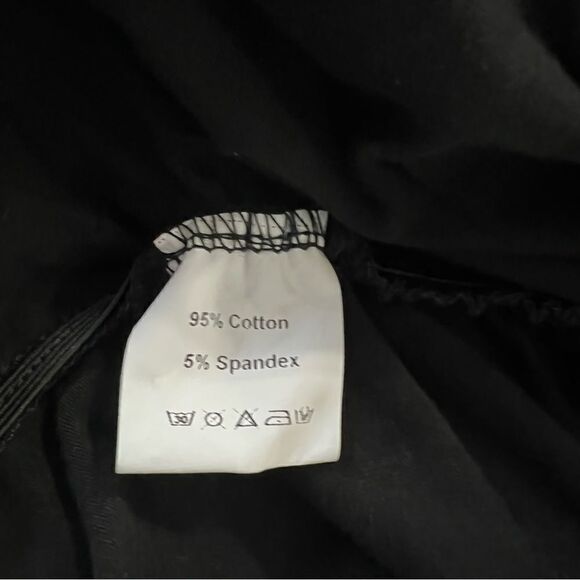 NWT Glamix "First Christmas" Black Ruched Sides Maternity Top - XL - Picture 9 of 10